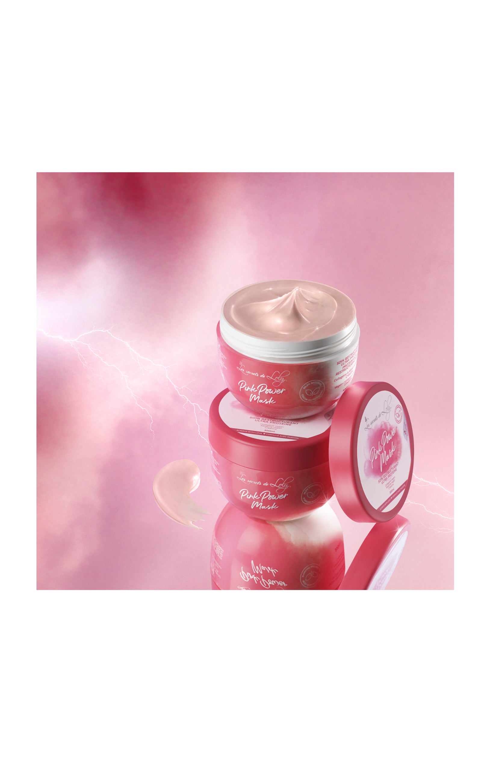 Soin restructurant ultra protéiné - Pink Power - 300 ml