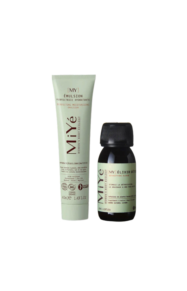 Pack Skin Detox - Complément alimentaire & émulsion matifiante