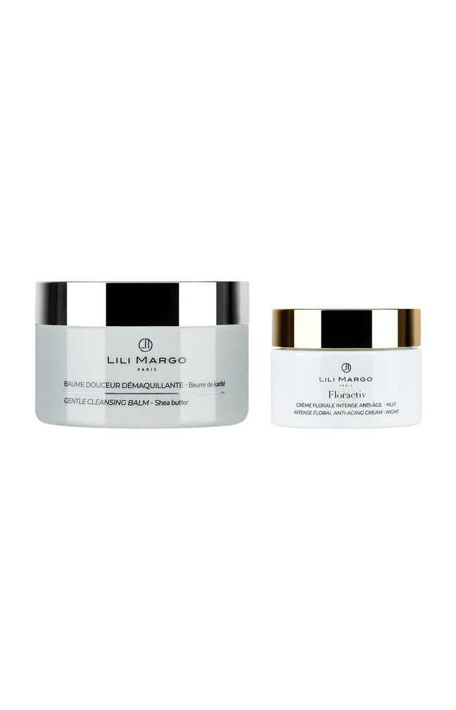 Baume démaquillant & crème de nuit anti-âge - Visage