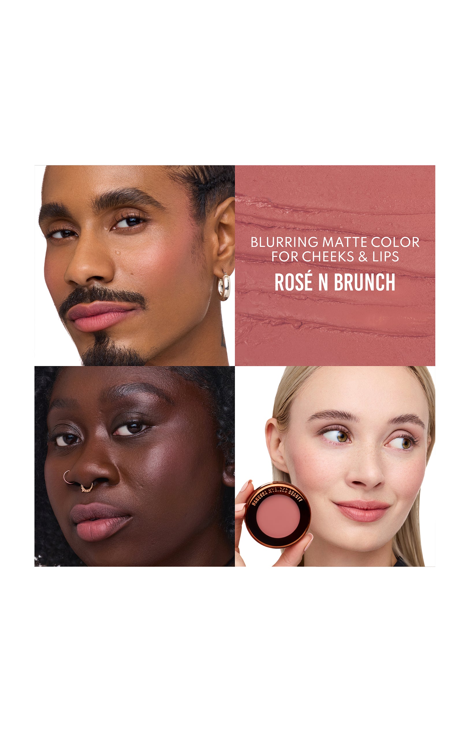 Kit teint & lèvres - Yummy Skin Flushed Essentials - 5 produits