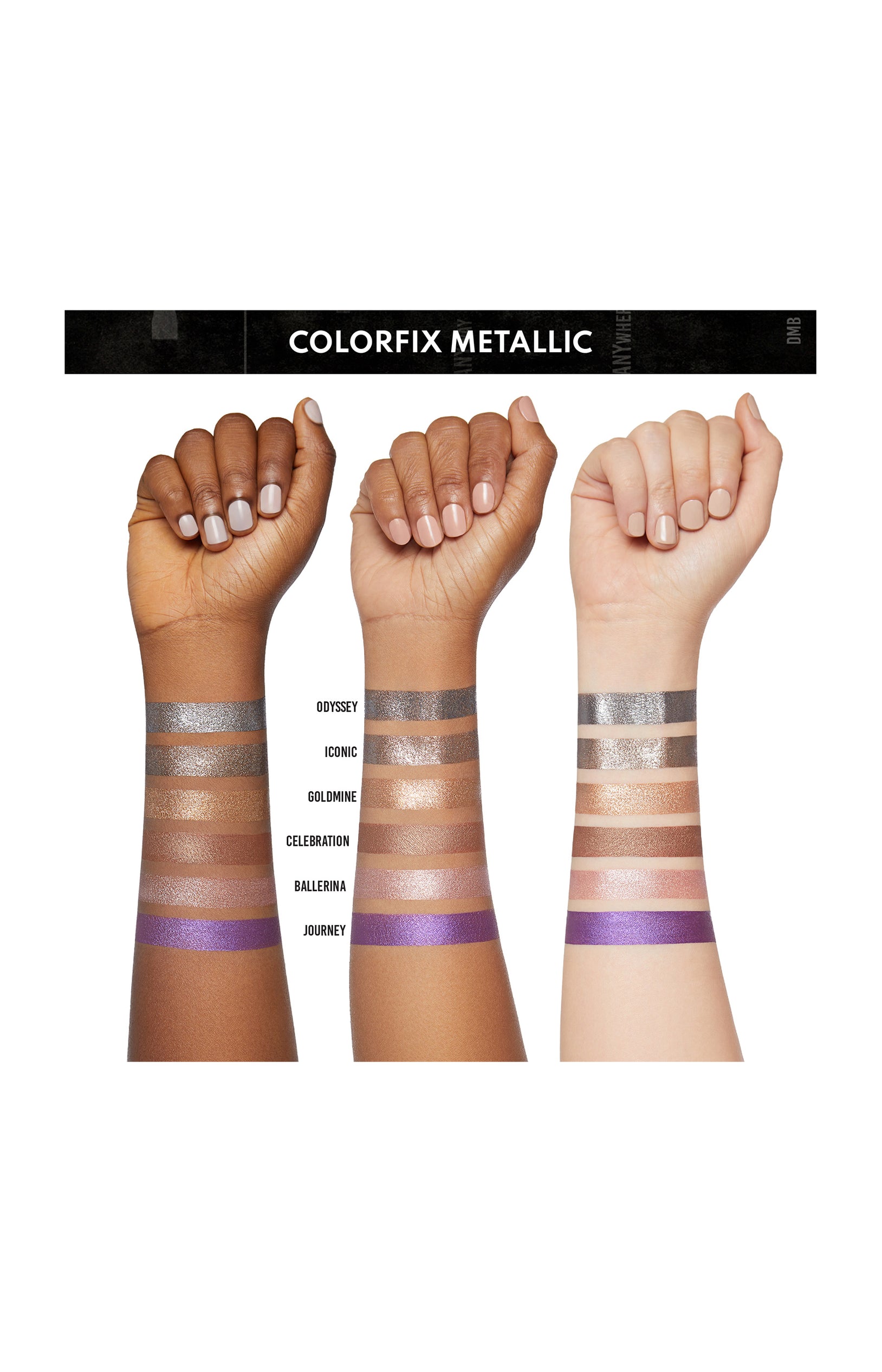 Crème pigmentée métallisée - Colorfix Liquid Metallics