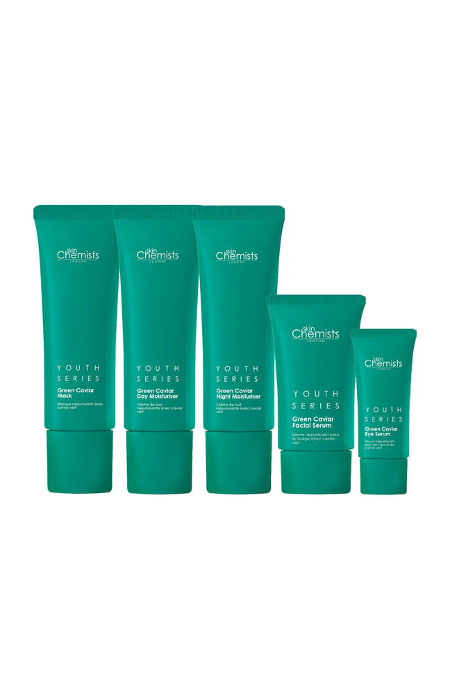 Routine visage & yeux - Caviar vert - Peaux matures - 5 produits