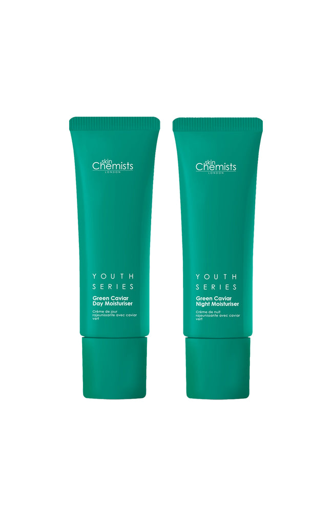 Crèmes jour & nuit - Caviar vert - Peaux matures - 2 x 50 ml