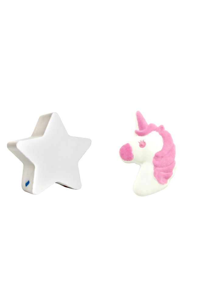 Bombes de bain - Etoile & Licorne Effet Arc en Ciel - 2 produits