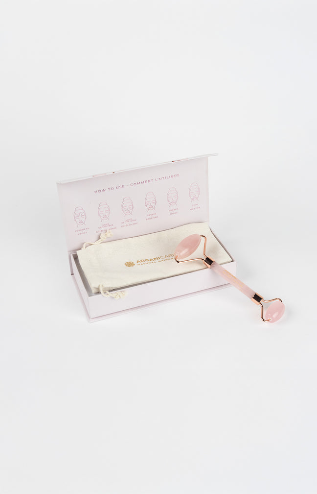 Rouleau facial raffermissant - Jade - Rose