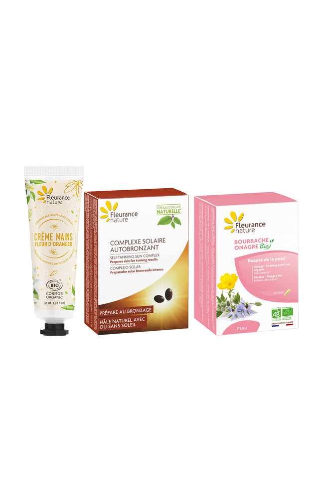 Duo beauté de la peau 1 mois + 1 crème mains offerte