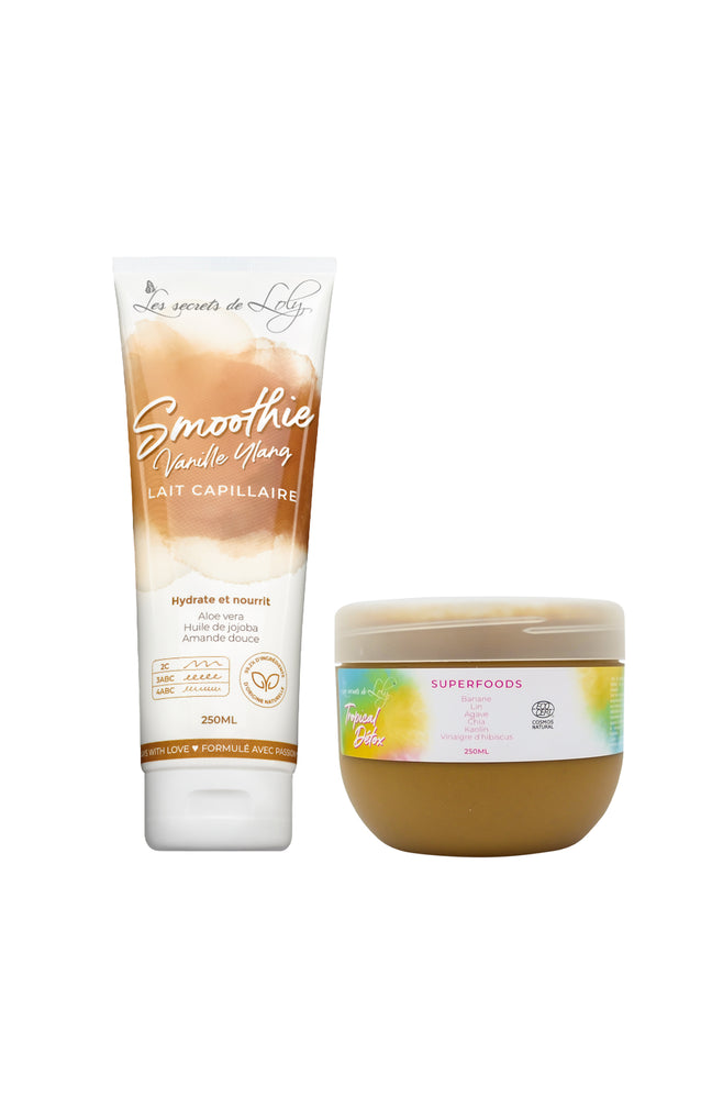 Duo détox - Vanille détox - 2 x 250 ml