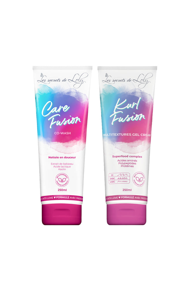 Duo Fusion - Cheveux multi texturés - 2 x 250 ml