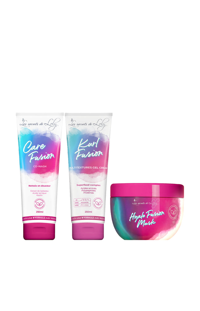 Trio Fusion - Cheveux multi texturés - 3 produits