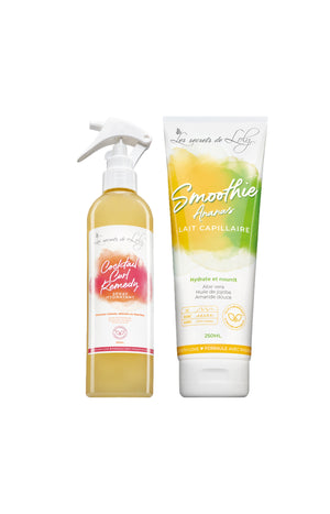 Routine anti fourches - Cheveux abîmés, secs & fourchus - 2 produits