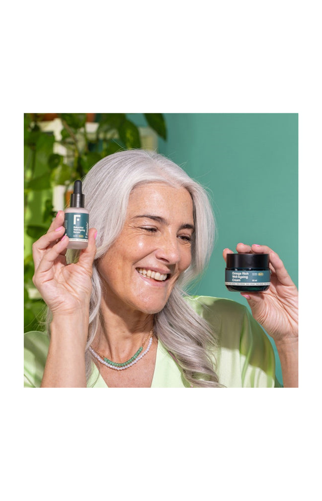 Sérum & crème anti-âge - Bakuchiol & omégas - Peaux matures