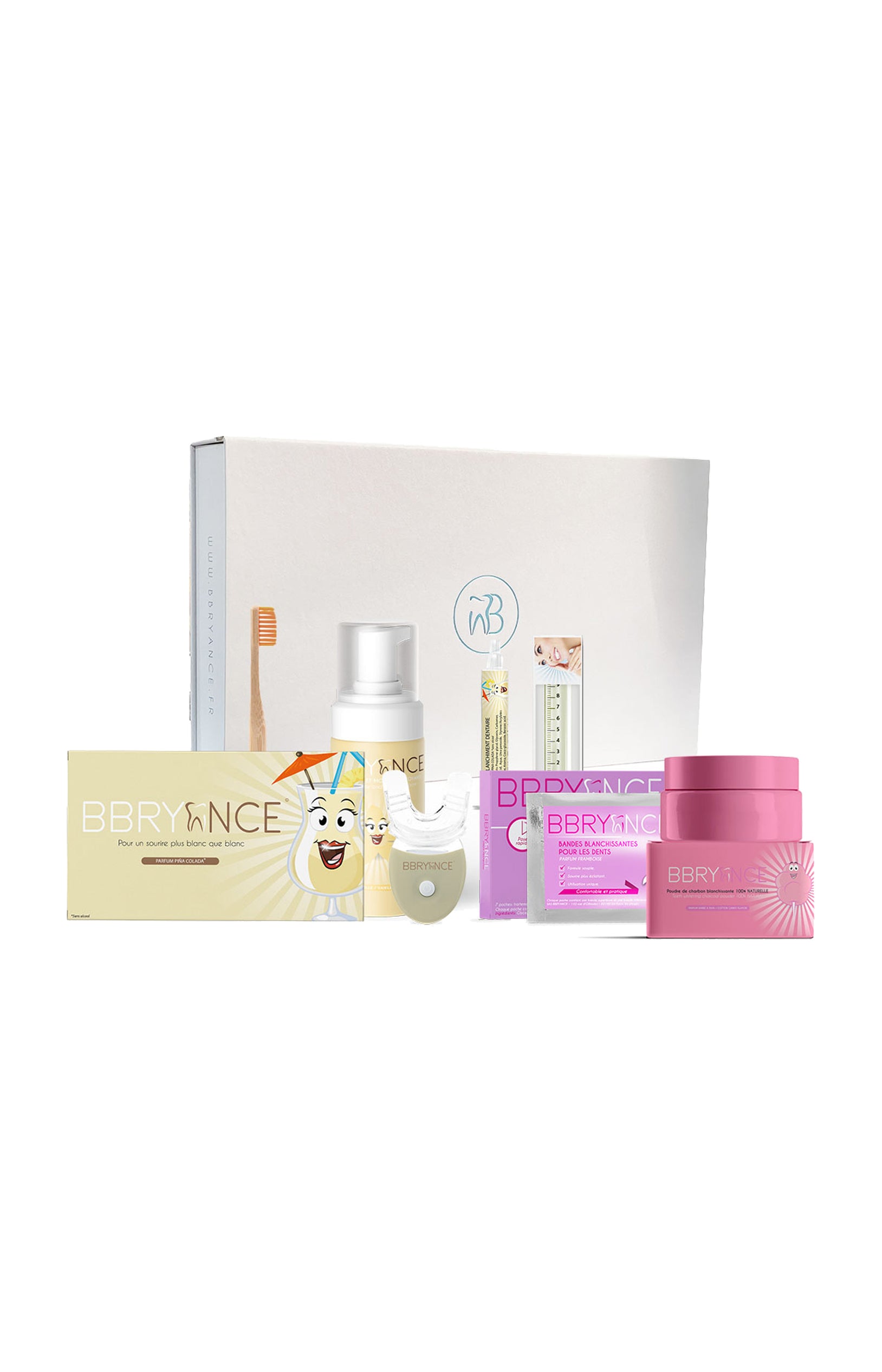 Coffret blancheur deluxe - Mix gourmand - 5 produits