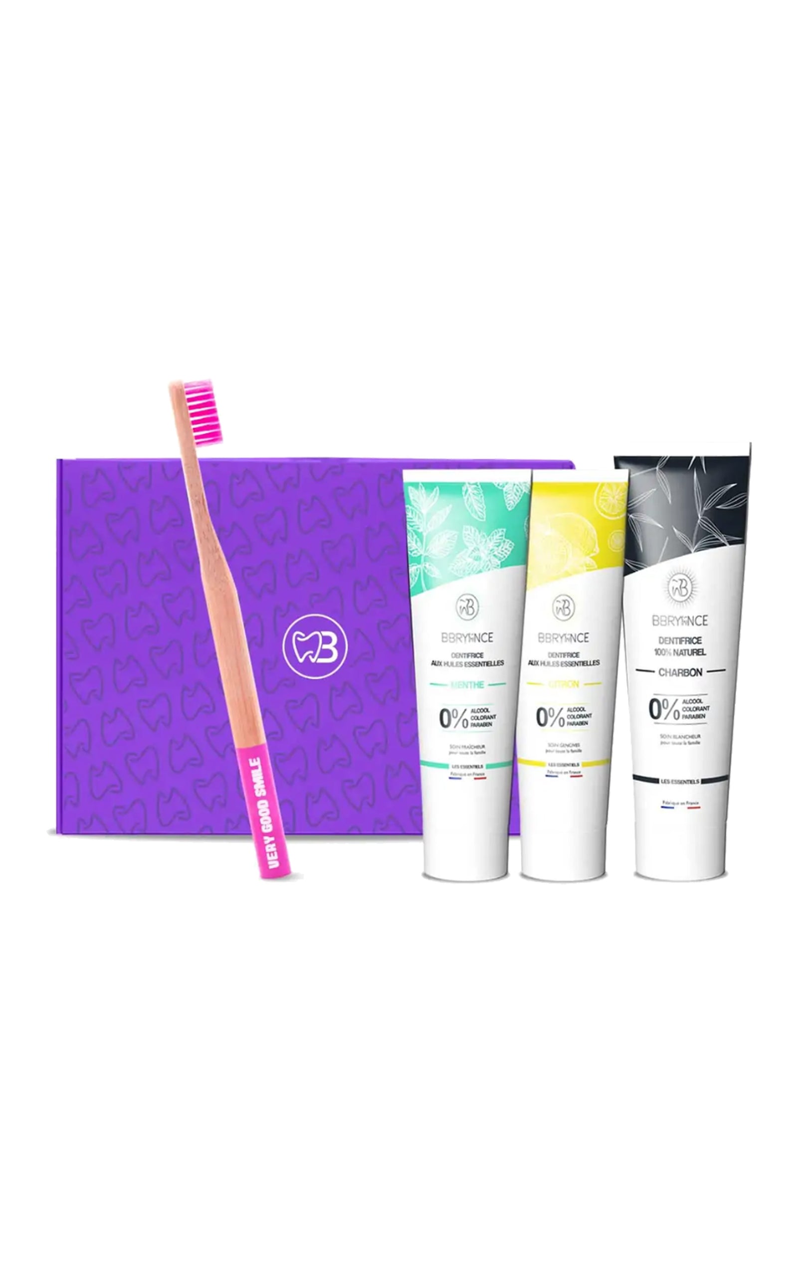Coffret dentifrices - Les essentiels - 4 produits