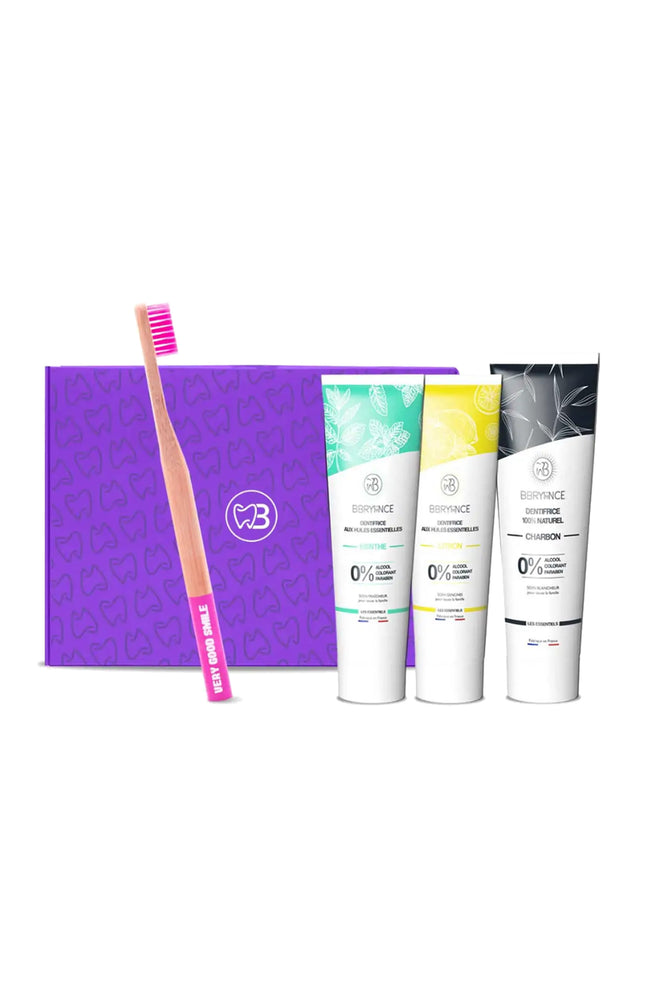 Coffret dentifrices - Les essentiels - 4 produits