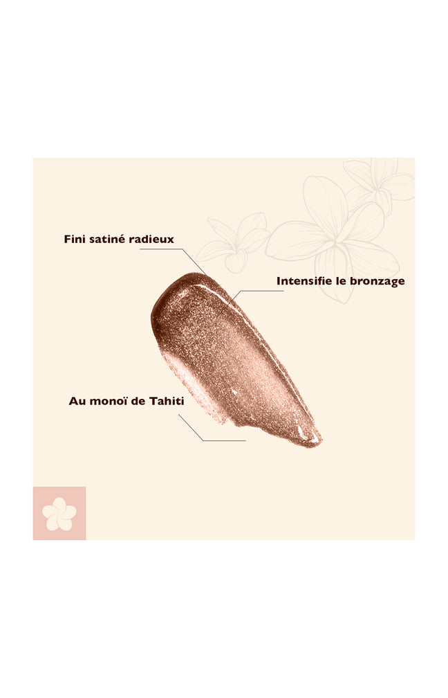 Graisse à traire scintillante - Monoï de Tahiti - Corps - 150 ml