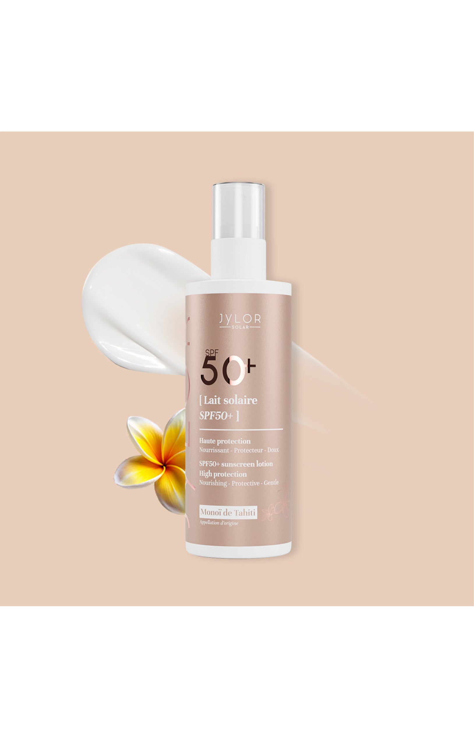 Lait solaire SPF50+ - Monoï de Tahiti - Corps - 150 ml