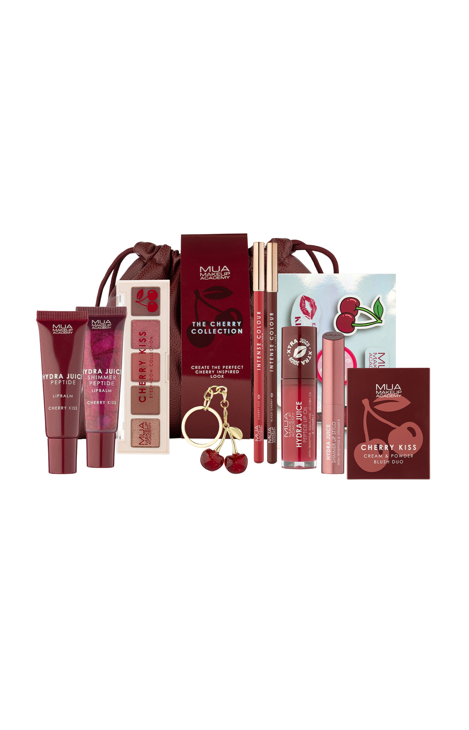 Coffret maquillage - Cherry - 8 produits + accessoires