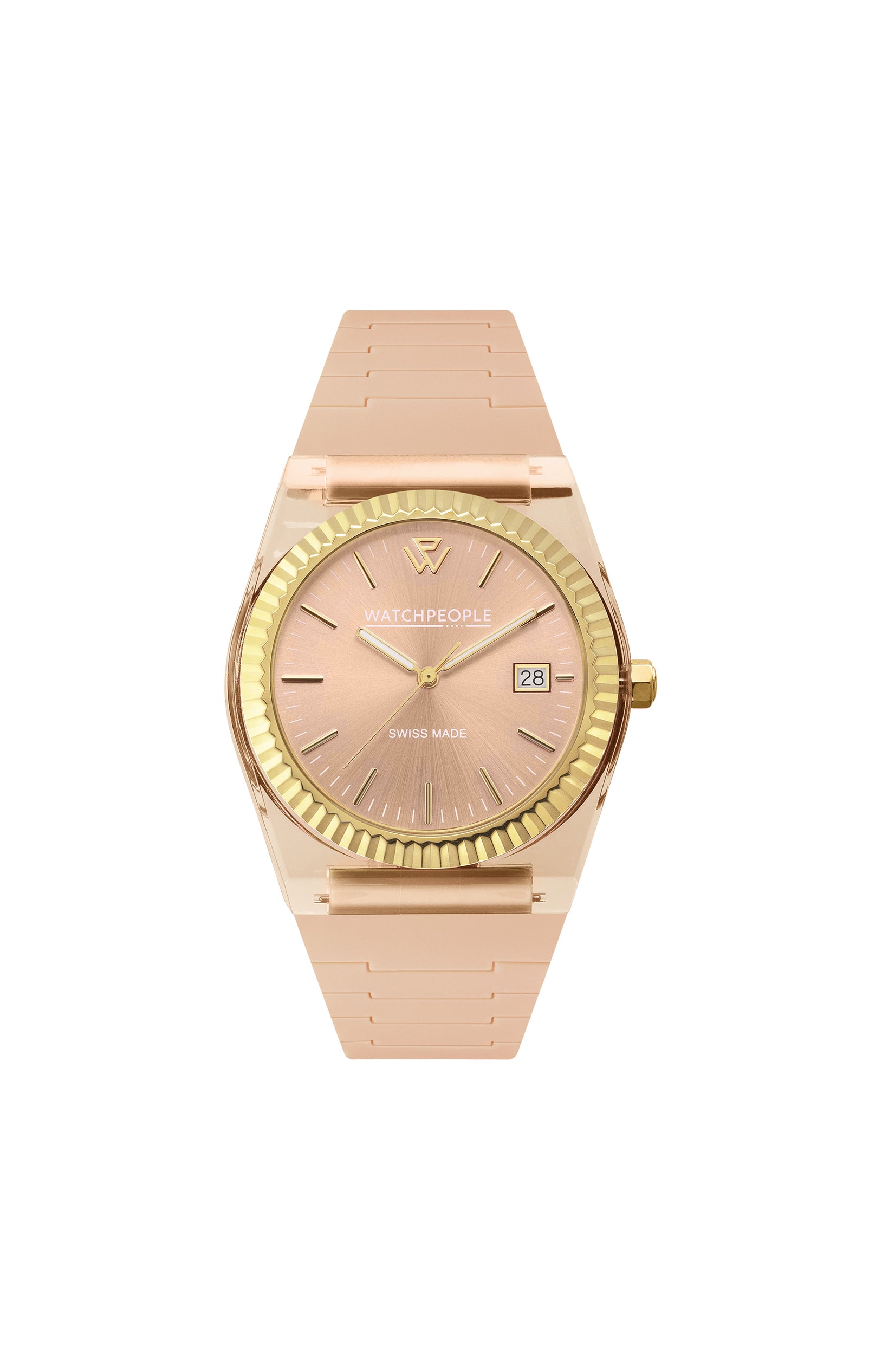 Montre à quartz - Clear Sili - Pêche