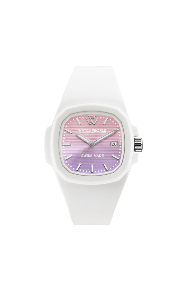 Montre à quartz - Sunset rose