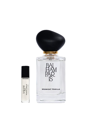 Parfum & roll on - Midnight vanilla - Vanille & cèdre