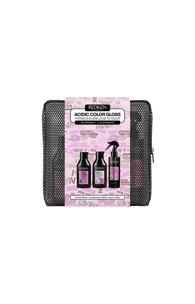 Coffret de soins Redken - Acidic Color Gloss - 3 produits