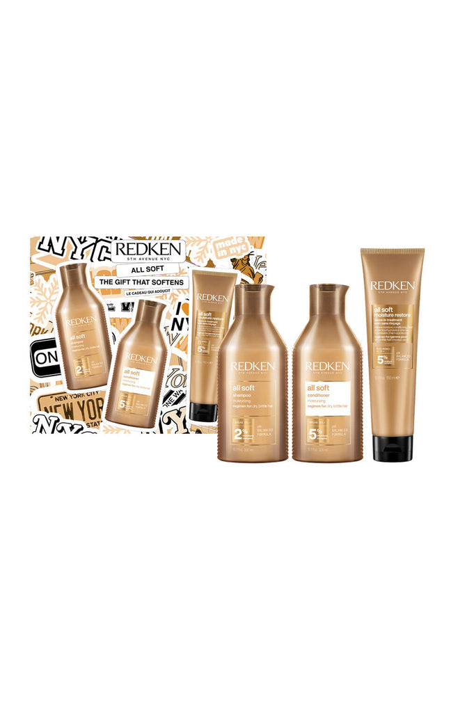 Coffret de noël Redken - All Soft - 3 produits