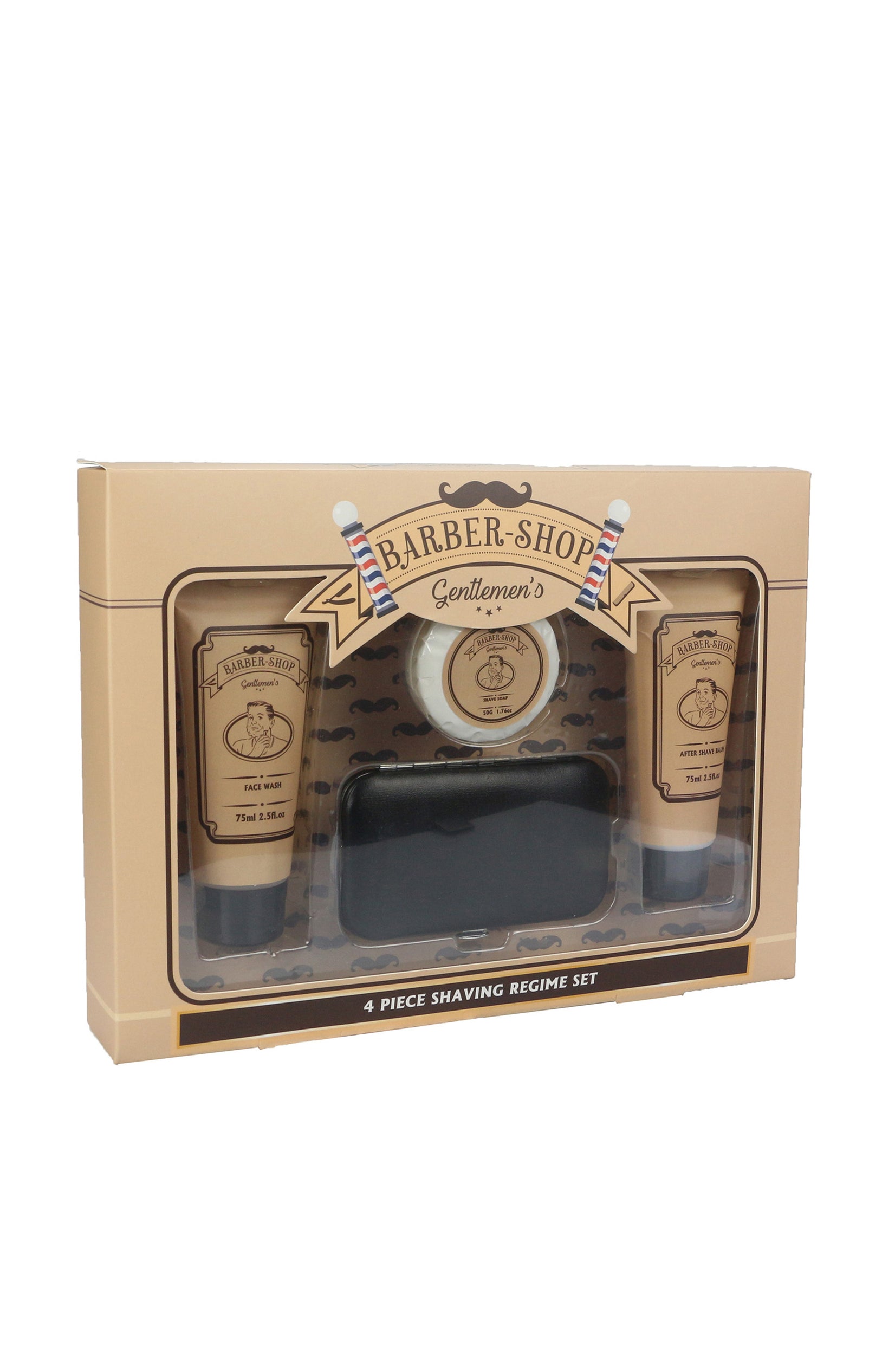 Coffret de rasage & manucure - BarbercShop Gentlemen's - 4 produits