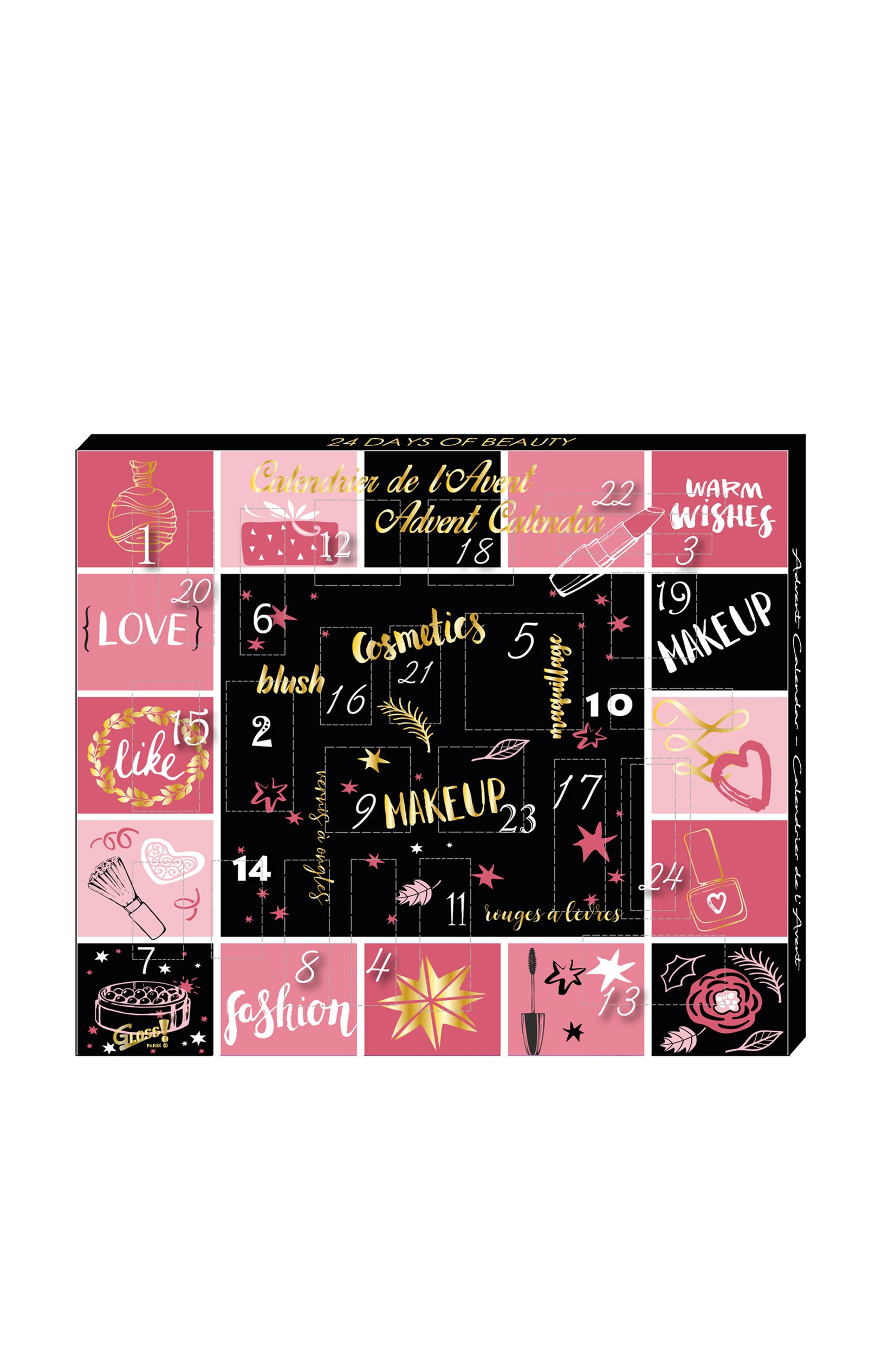 Calendrier de L'Avent maquillage