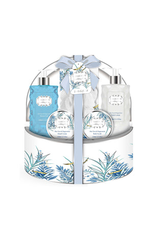 Coffret bain - Sparkling Bliss - Menthe proivré & aloe vera - 6 produits