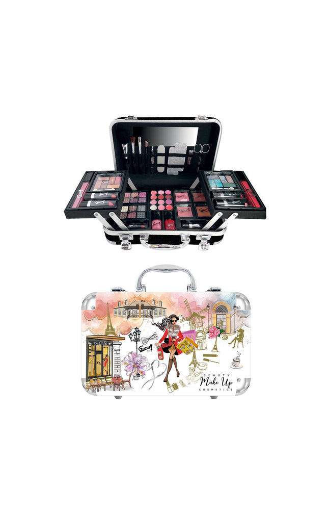 Mallette de maquillage - Paris - 64 pièces