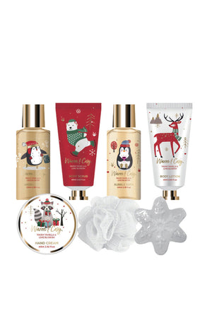 Coffret de bain - Warm & cosy - 7 produits