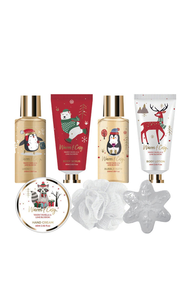 Coffret de bain - Warm & cosy - 7 produits