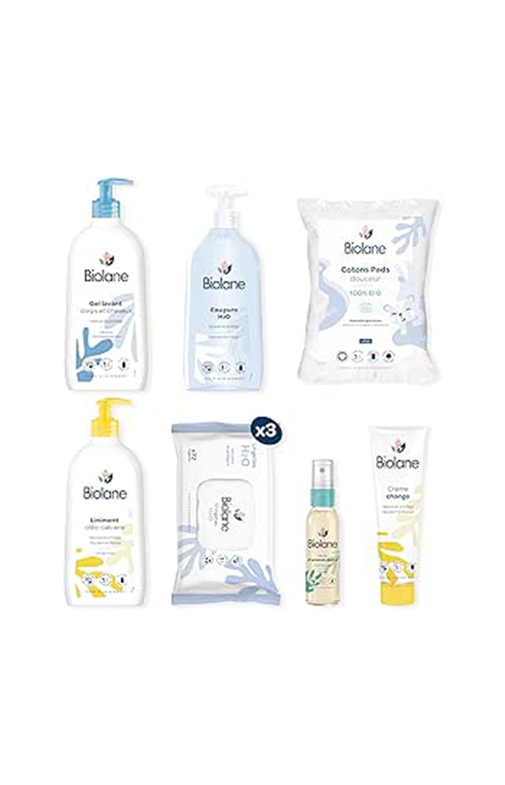 Coffret premiers jours - 7 produits