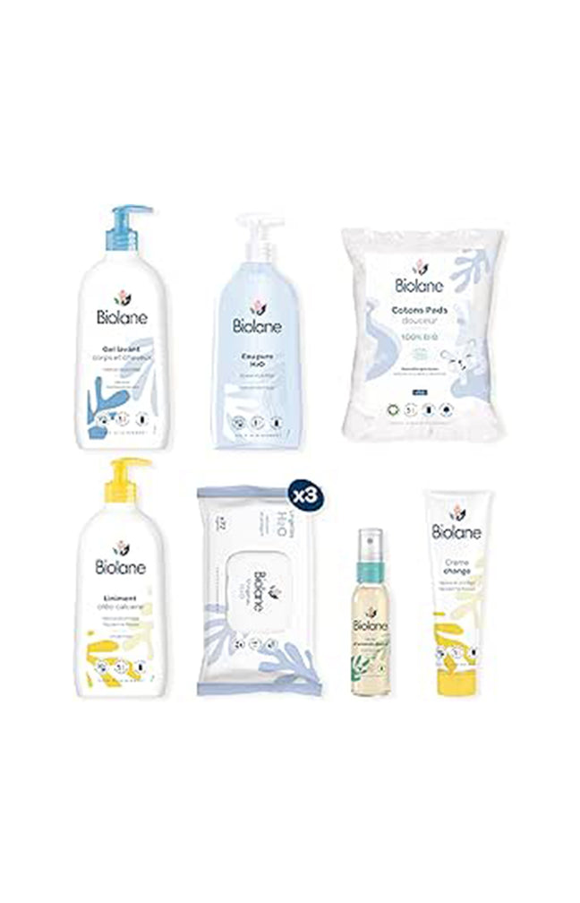 Coffret premiers jours - 7 produits