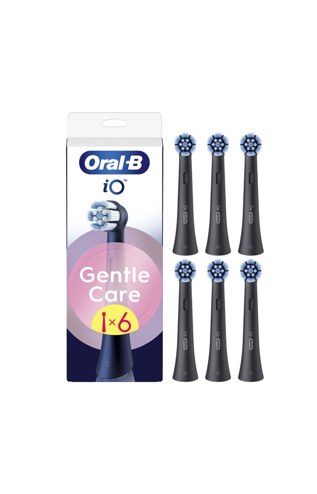 Lot de 6 brossettes de rechange - Gentle Care - Noir