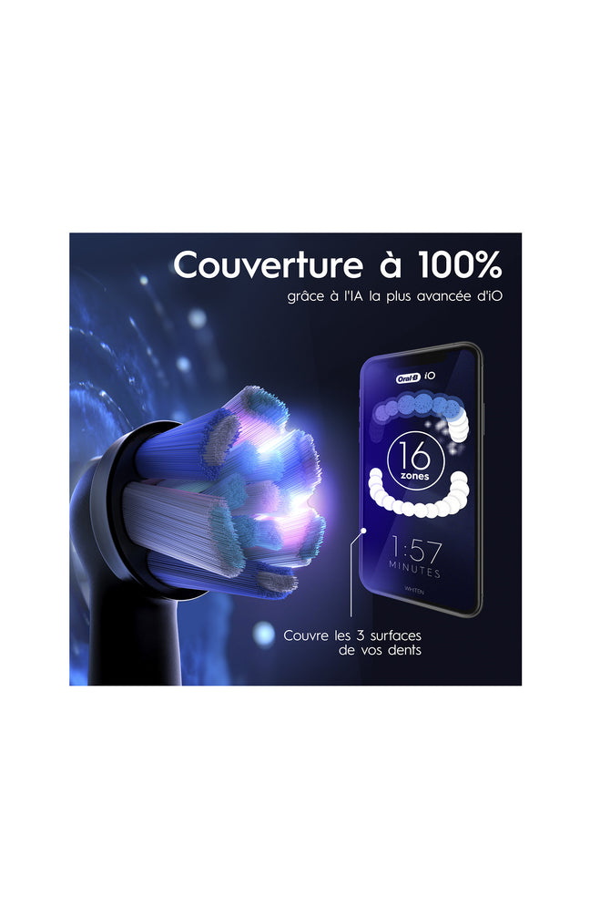 Brosse à dents électrique - iO10 Spreckels - Noir