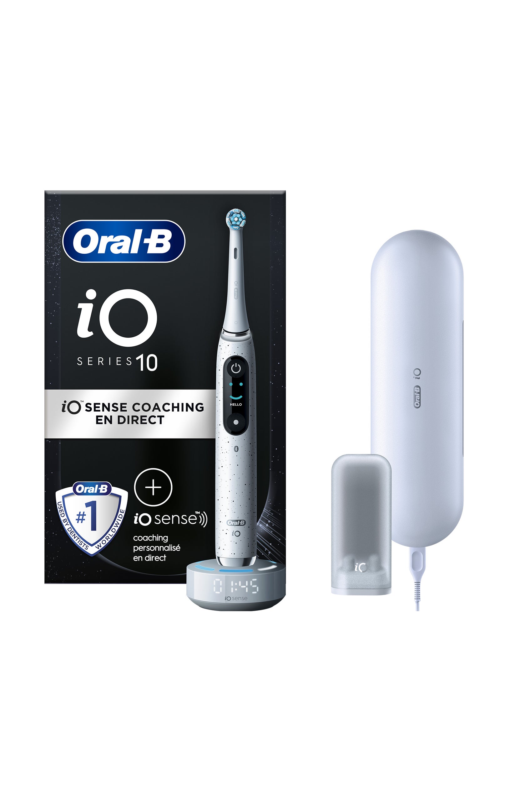 Brosse à dents électrique - iO10 Spreckels - Blanche