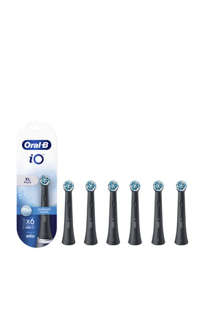 Lot de 6 brossettes de rechange - Ultimate Clean - Noir