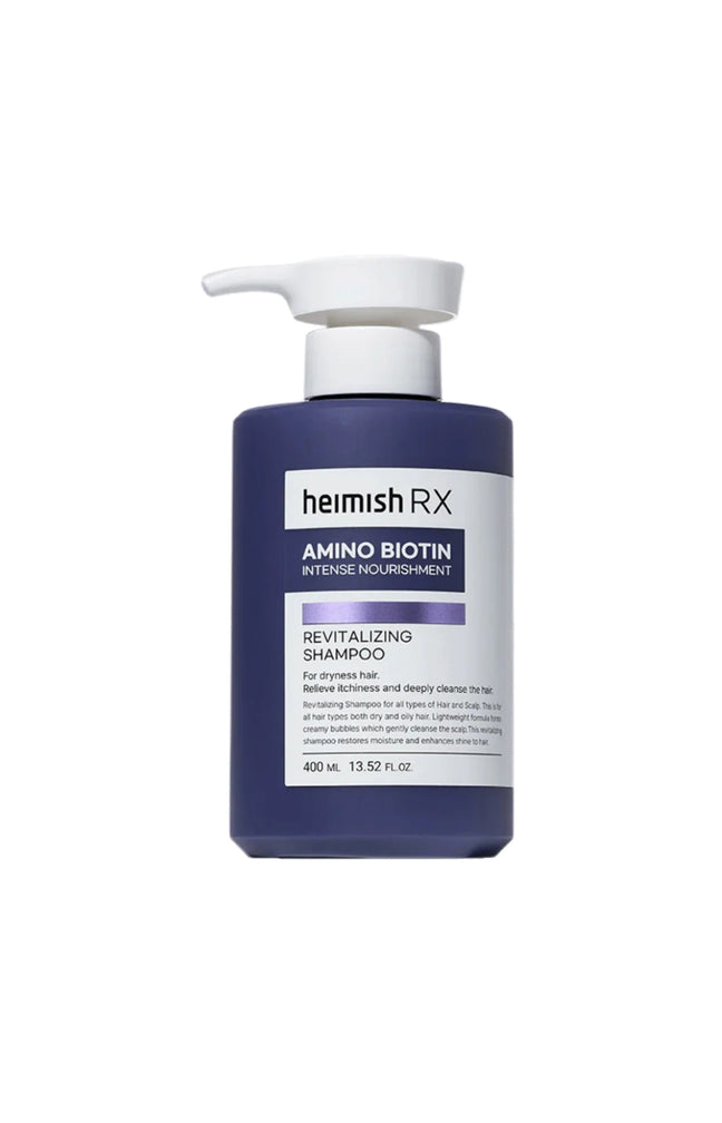 Heimish - Shampoing revitalisant - Biotine & acides aminés - Cheveux fragiles - 400 ml