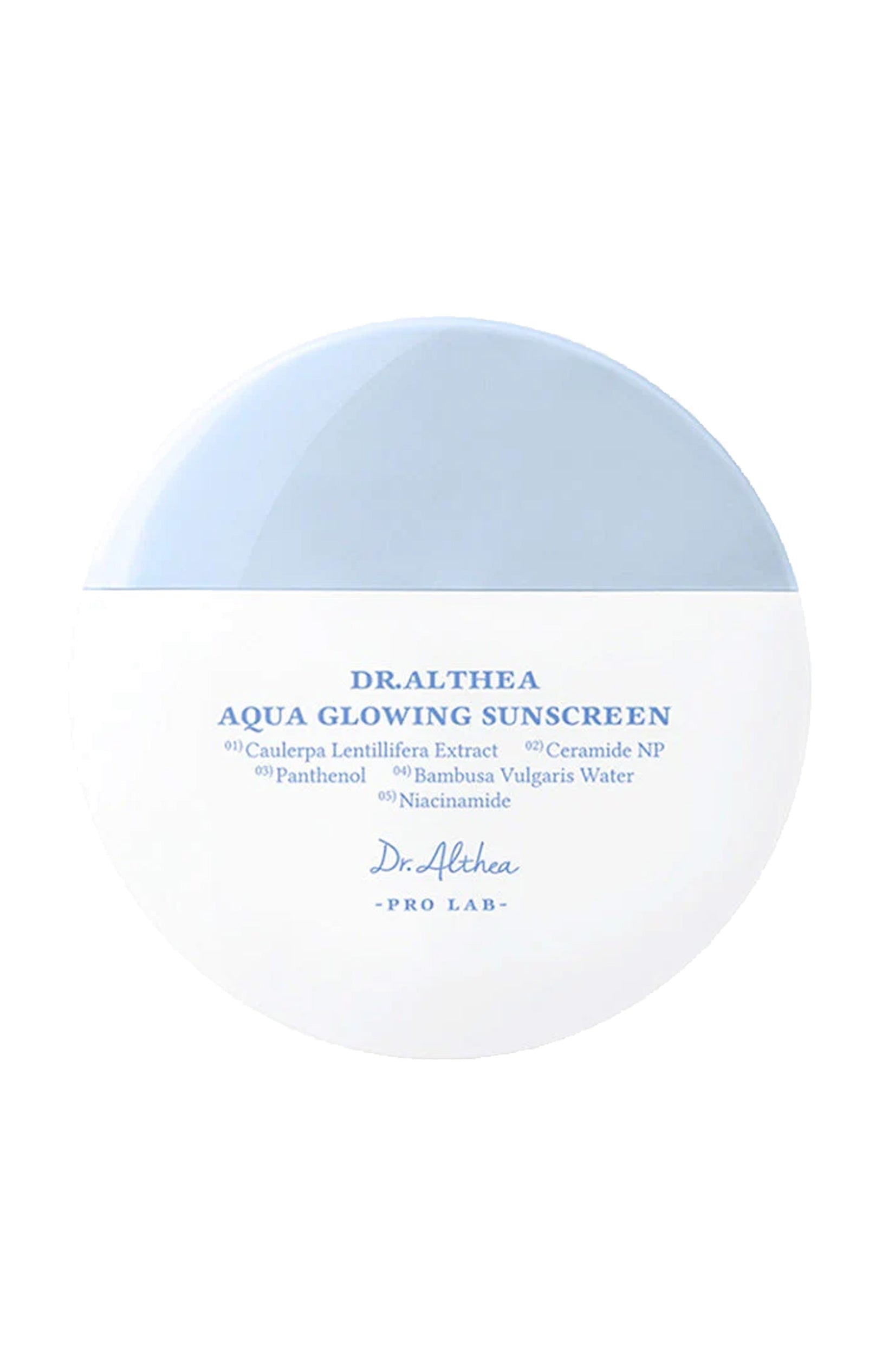 Dr. Althea - Crème solaire éclat SPF50+ - Peaux sensibles - 45 ml