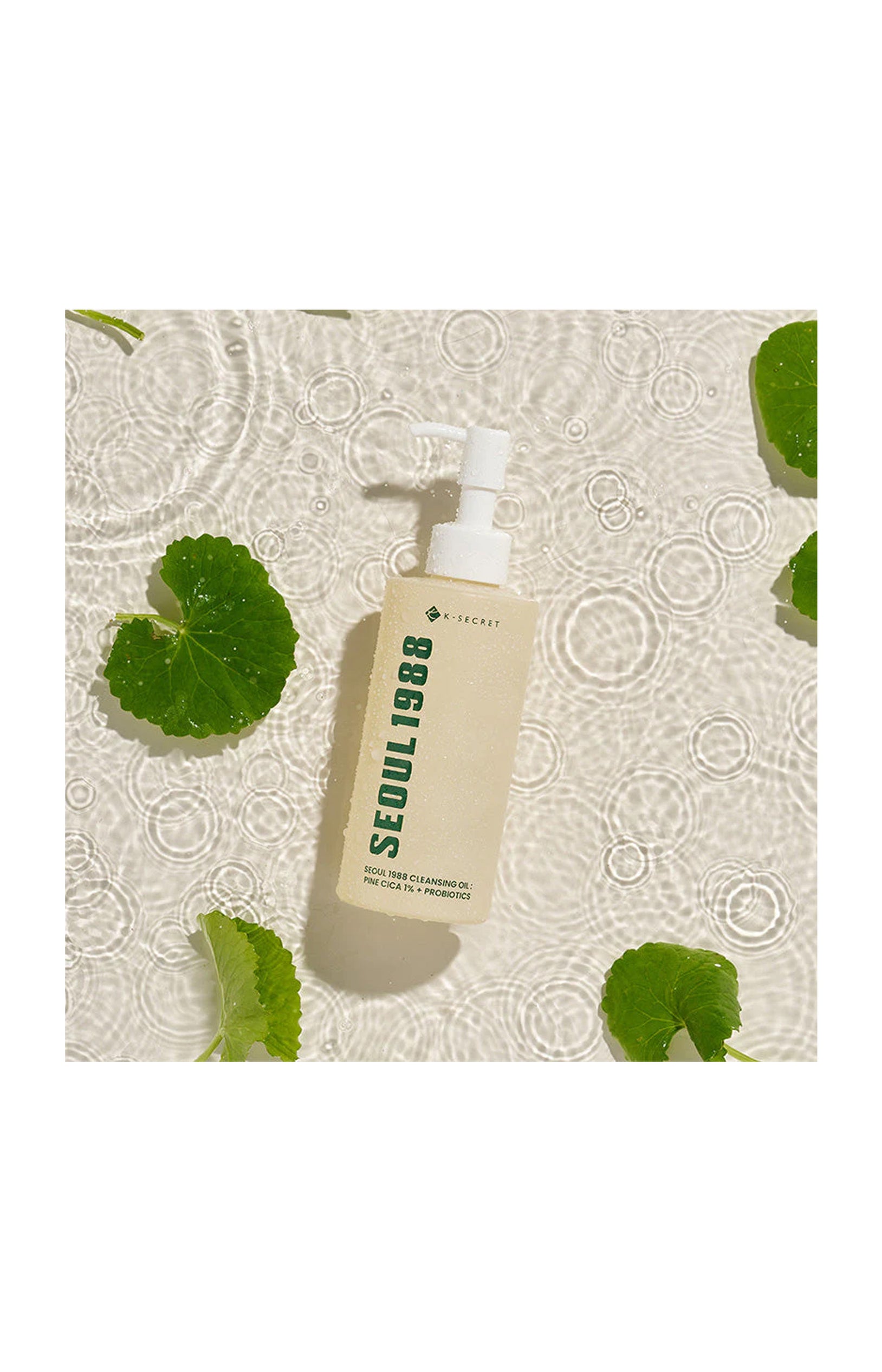 K-Secret Seoul 1988 - Huile nettoyante - Probiotiques - Peaux sensibles - 200 ml