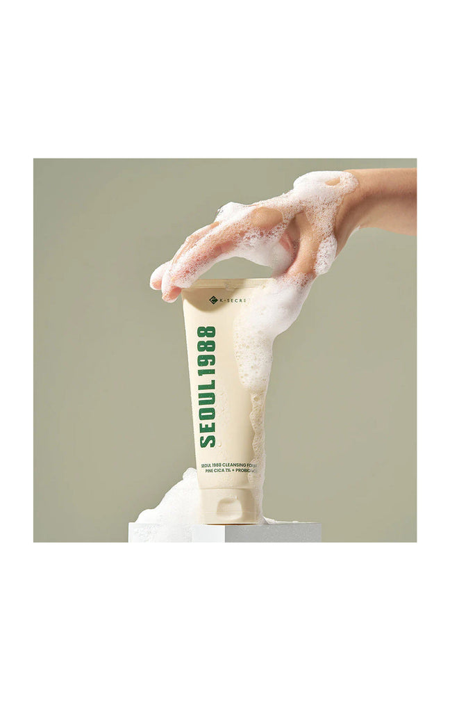 K-Secret Seoul 1988 - Mousse nettoyante - Probiotiques & acide hyaluronique - Peaux sensibles - 150 ml