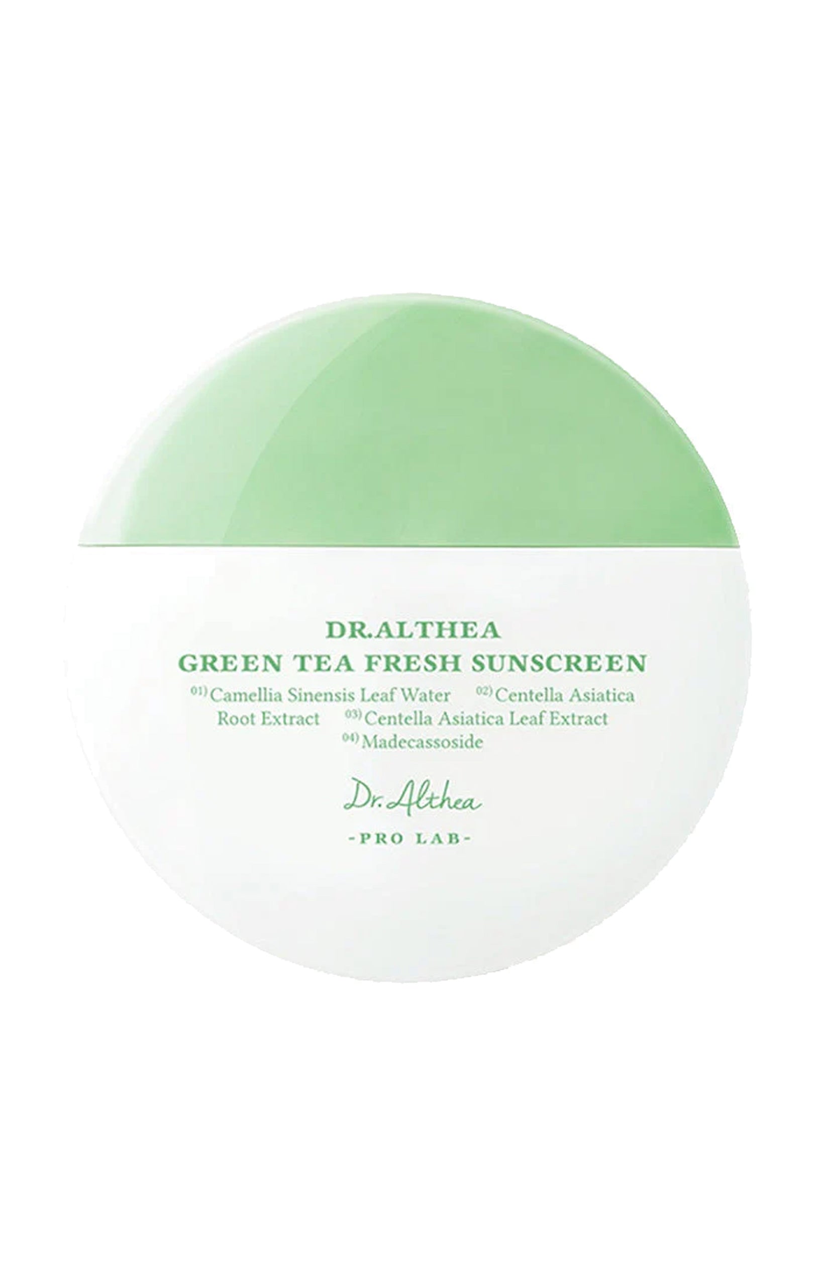 Dr. Althea - Crème solaire SPF50+ - Centella asiatica - Peaux sensibles - 45 ml