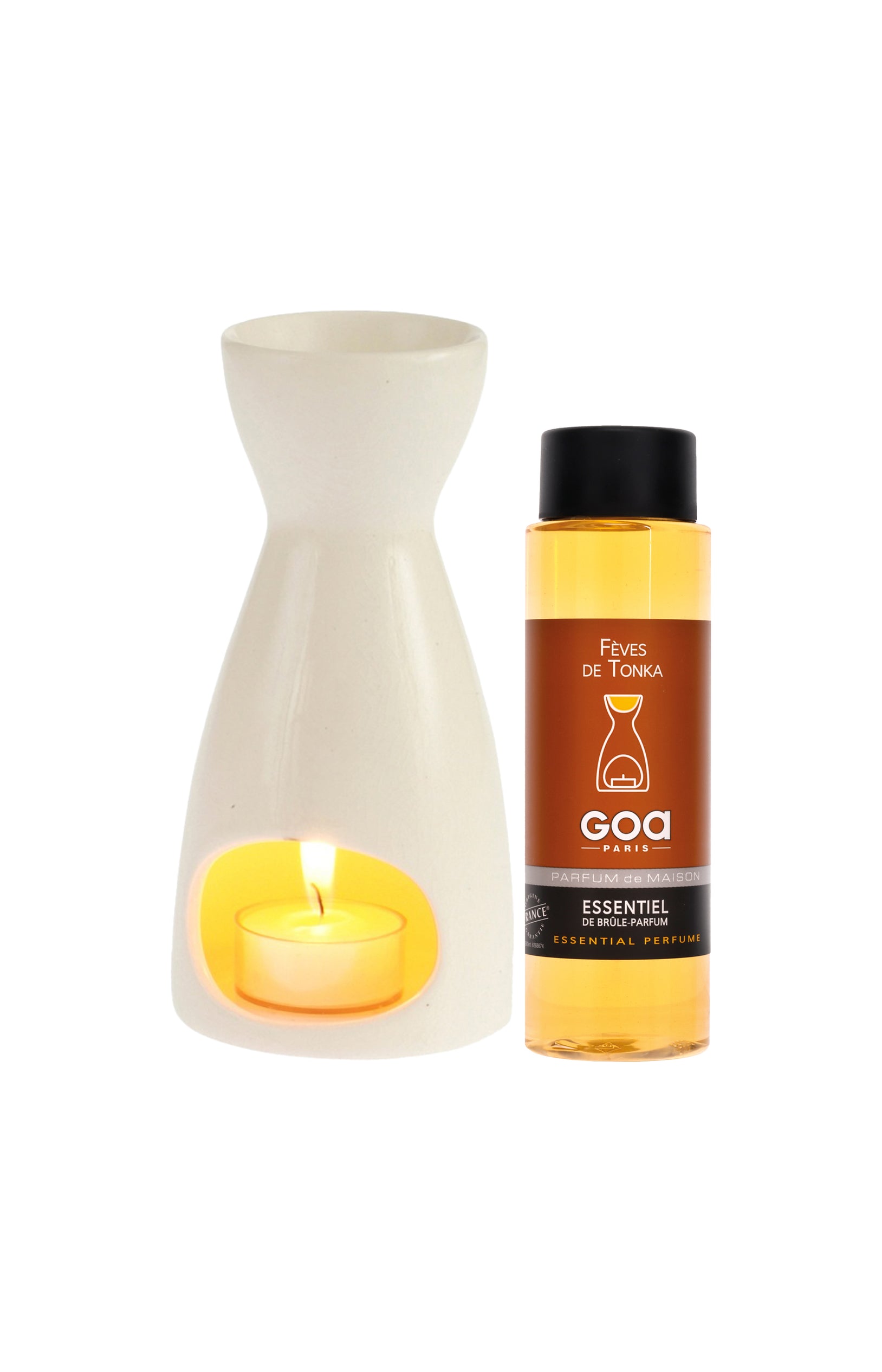 Brule-parfum & recharge - Fèves de tonka