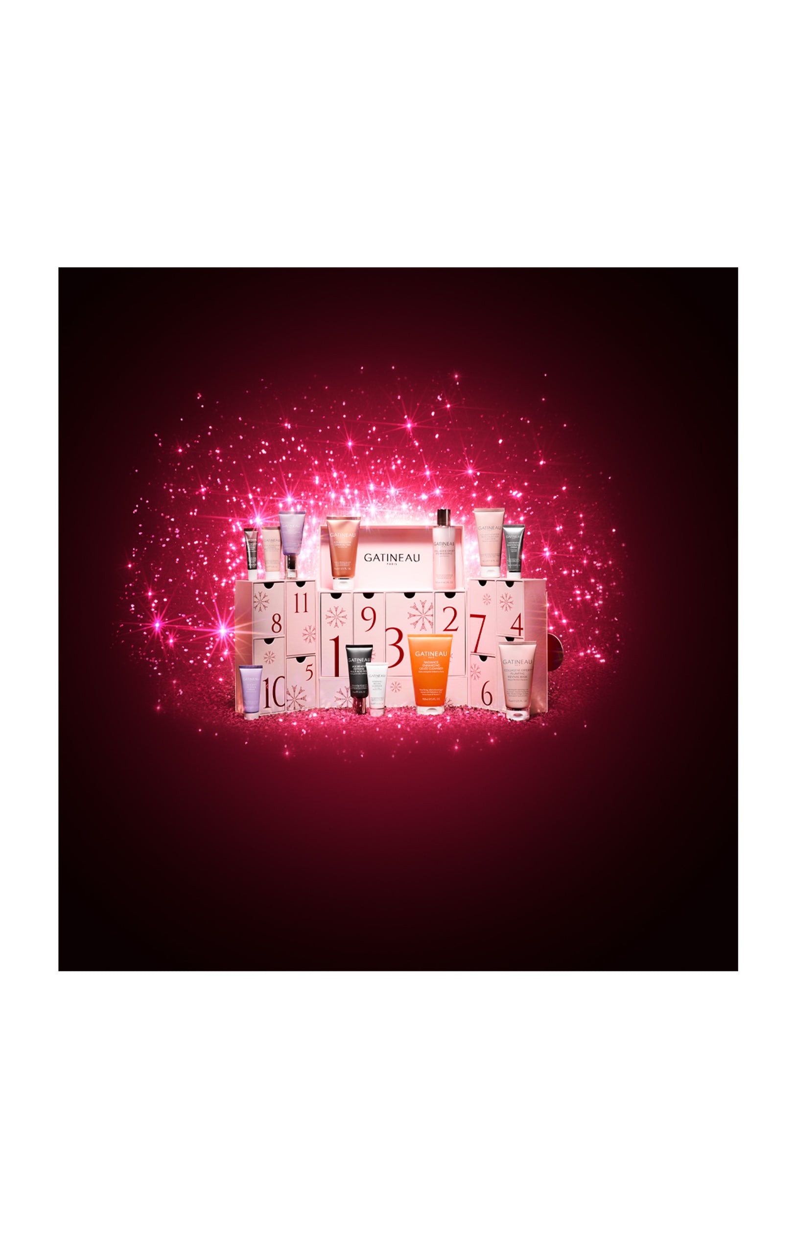 Calendrier de l'Avent - Soins visage & corps - 12 produits