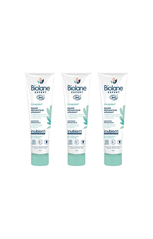 Baume réparateur apaisant bio - Cica bébé - 3 x 40 ml