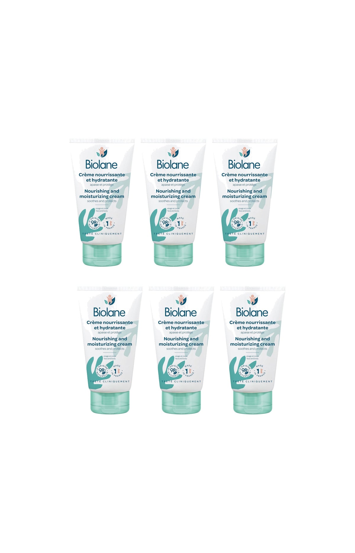 Crèmes nourrissantes & hydratantes - Format voyage - 6 x 50 ml