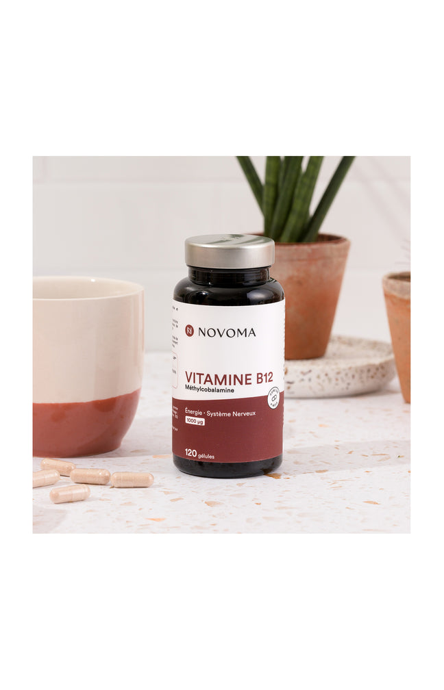 Vitamine B12 - Energie & système nerveux - 4 mois