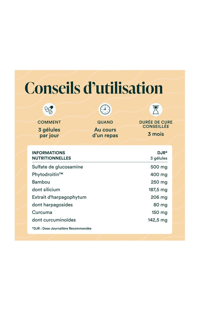 Formule Articulations - Glucosamine - 1 mois