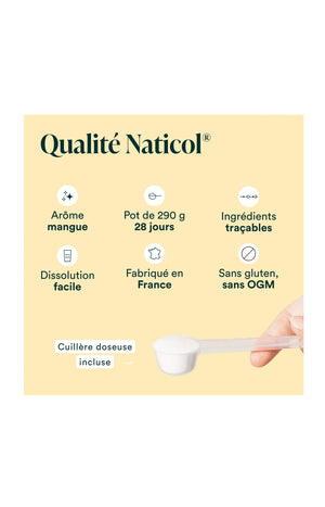 Collagène Marin - Peau & articulations - Saveur mangue - 3 x 28 jours